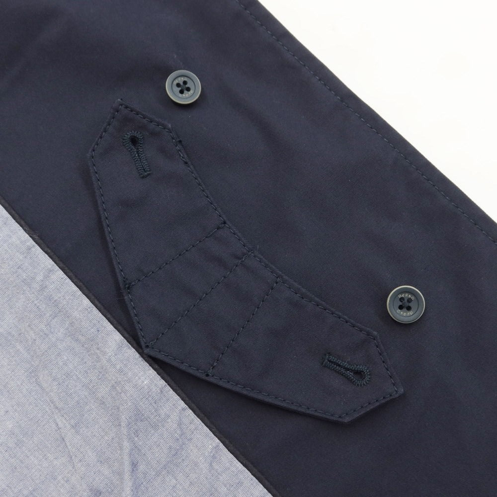 [Used] Herno Cotton Nylon Trench Coat Navy [Size 46] [NVY] [S/S] [Condition Rank C] [Men&