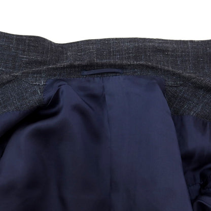 [Used] Sartoria Ring Wool Silk Linen 3B Tailored Jacket Dark Navy [Size 44] [NVY] [S/S] [Condition Rank C] [Men&
