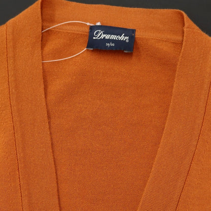 [Used] Drumohr Cotton Knit Vest Dark Orange [Size 48] [ORG] [S/S] [Condition Rank B] ​​[Men&