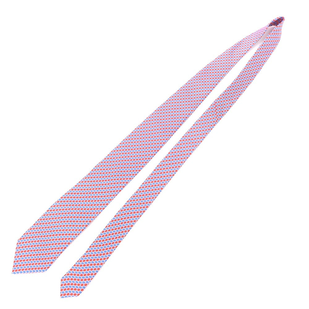 [Used] Dormeuil 3-fold silk tie, blue x red [BLU] [S/S/A/W] [Condition: B] [Men&