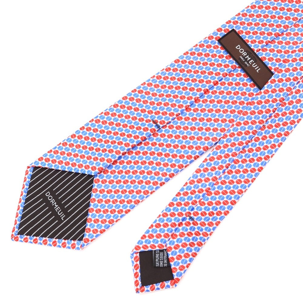 [Used] Dormeuil 3-fold silk tie, blue x red [BLU] [S/S/A/W] [Condition: B] [Men&