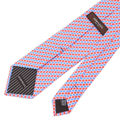 [Used] Dormeuil 3-fold silk tie, blue x red [BLU] [S/S/A/W] [Condition: B] [Men&