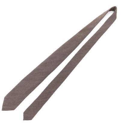 [Used] Makers Shirt Kamakura 3-fold silk tie brown grey [GRY] [S/S/A/W] [Condition Rank B] ​​[Men&
