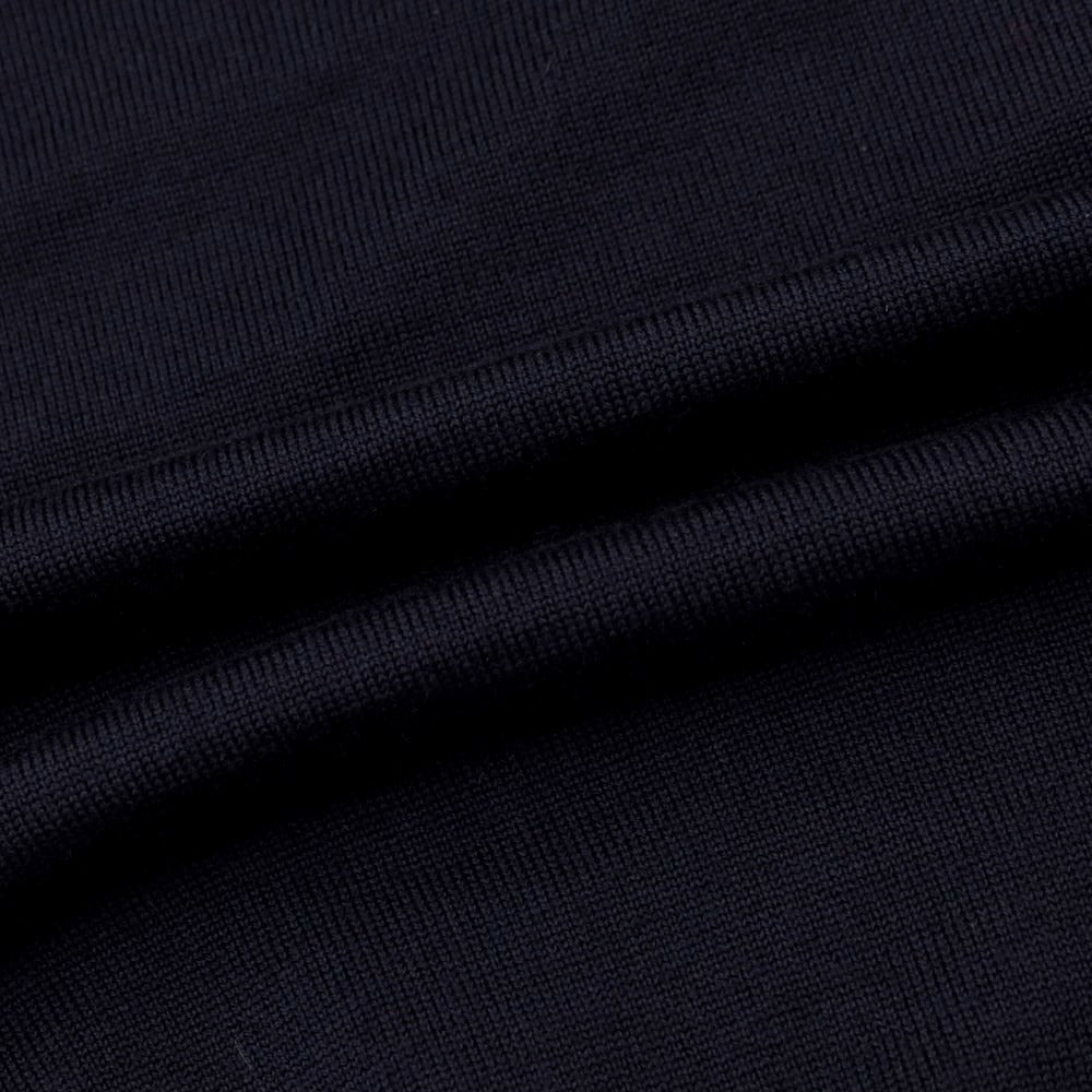 [Used] ZANONE wool V-neck pullover knit, navy [size 50] [NVY] [A/W] [Condition rank B] ​​[Men&