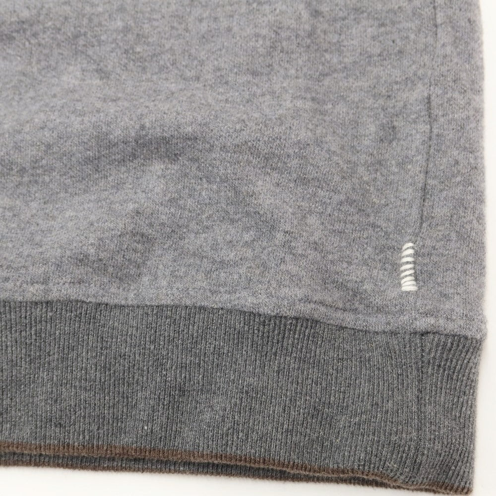 [Used] eleventy wool cotton pullover knit, grey [Size L] [GRY] [A/W] [Condition Rank C] [Men&