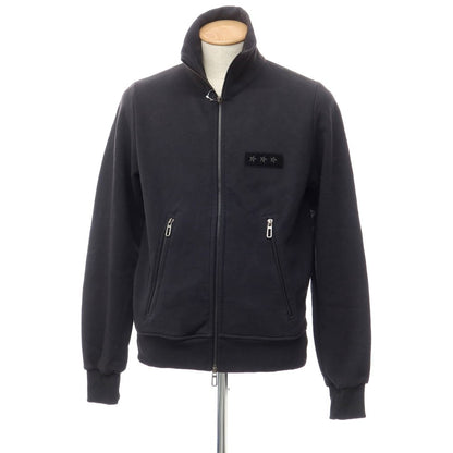 [Used] DIKTAT Cotton Sweatshirt Stand Collar Zip-up Blouson Dark Gray [Size S] [GRY] [A/W] [Condition Rank B] ​​[Men&