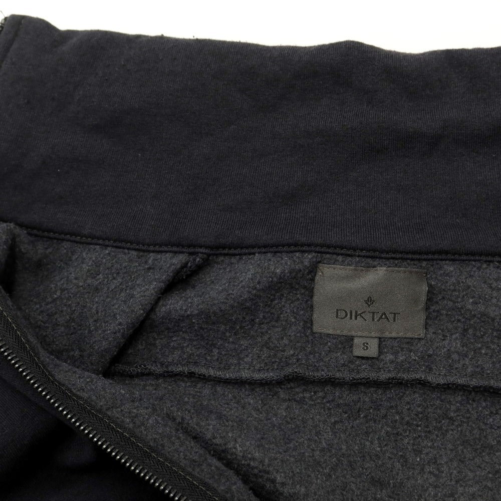 [Used] DIKTAT Cotton Sweatshirt Stand Collar Zip-up Blouson Dark Gray [Size S] [GRY] [A/W] [Condition Rank B] ​​[Men&