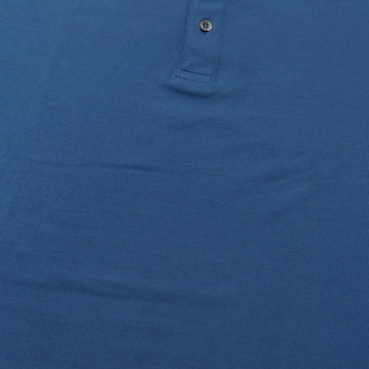 [Used] Drumohr Cotton Long Sleeve Polo Shirt Dark Blue [Size S] [BLU] [S/S/A/W] [Condition Rank B] ​​[Men&