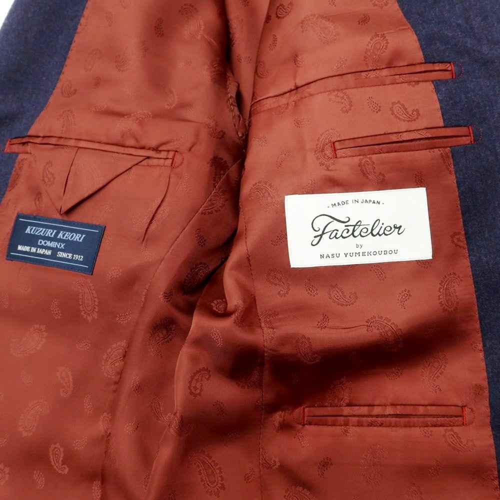 [Used] Factelier wool 3-button suit, navy [Size 46/82] [NVY] [A/W] [Condition Rank B] ​​[Men&