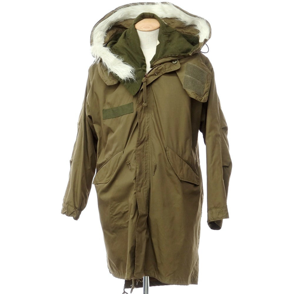 【中古】ワイエムシーエルケーワイ YMCLKY キルティングライナー付き コットンナイロン モッズコート オリーブ【サイズS】【GRN】【S/S/A/W】【状態ランクC】【メンズ】【768974】