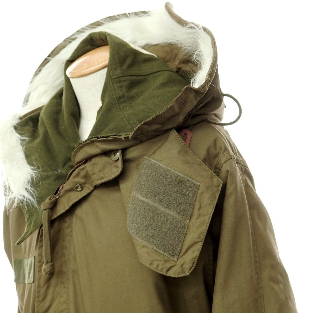 【中古】ワイエムシーエルケーワイ YMCLKY キルティングライナー付き コットンナイロン モッズコート オリーブ【サイズS】【GRN】【S/S/A/W】【状態ランクC】【メンズ】【768974】