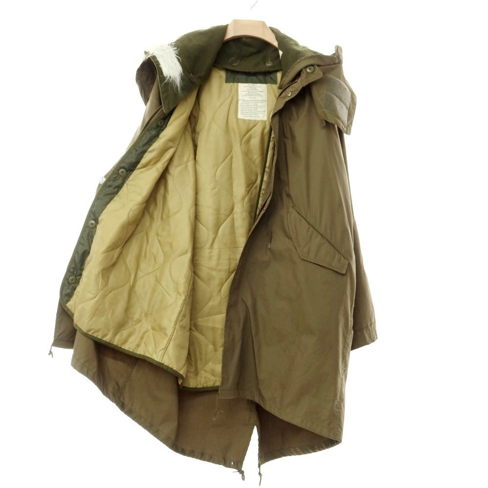 [Used] YMCLKY Cotton Nylon Mod Coat with Quilted Liner, Olive [Size S] [GRN] [S/S/A/W] [Condition Rank C] [Men&