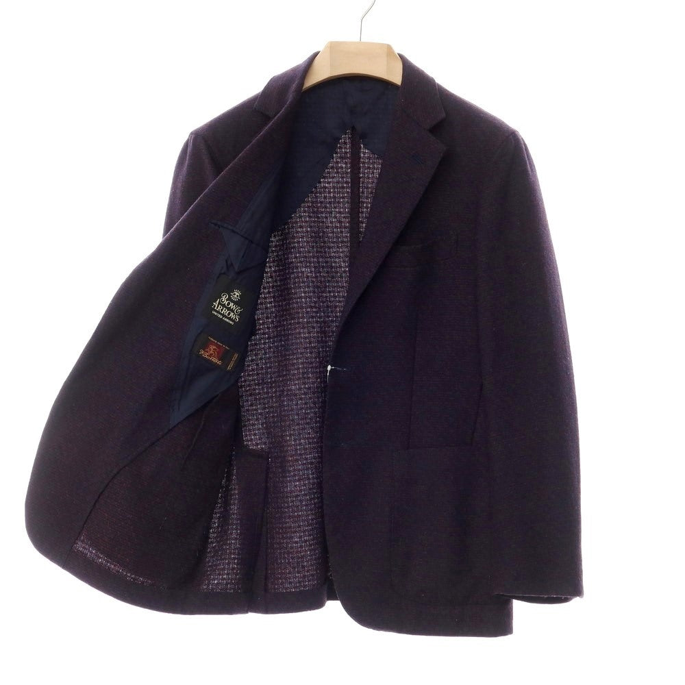 [Used] BOW&amp;amp;ARROWS Wool Tailored Jacket Navy x Maroon [Size 46] [NVY] [A/W] [Condition Rank D] [Men&