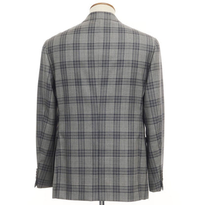 [Used] UNITED ARROWS Wool Check 2B Tailored Jacket Gray x Navy [Size 48] [GRY] [S/S] [Condition Rank D] [Men&