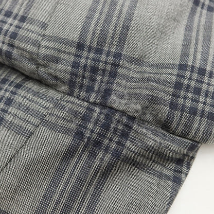 [Used] UNITED ARROWS Wool Check 2B Tailored Jacket Gray x Navy [Size 48] [GRY] [S/S] [Condition Rank D] [Men&