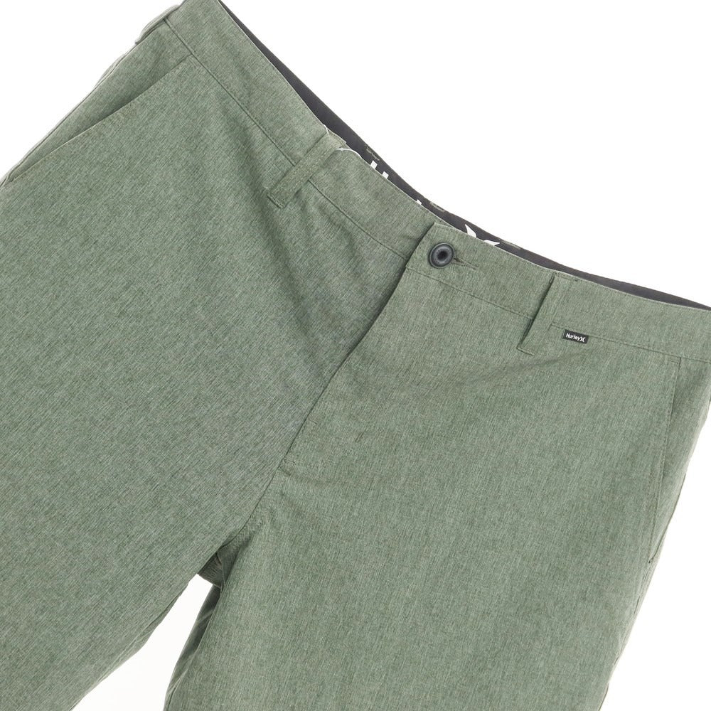 [Used] Hurley Polyester Shorts Olive [Size 36] [GRN] [S/S] [Condition Rank B] ​​[Men&