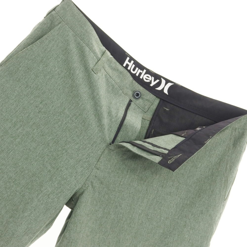 [Used] Hurley Polyester Shorts Olive [Size 36] [GRN] [S/S] [Condition Rank B] ​​[Men&