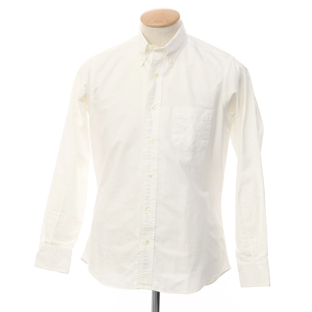 [Used] INDIVIDUALIZED SHIRTS Cotton Button-down Casual Shirt White [Size 14.5] [WHT] [S/S/A/W] [Condition Rank C] [Men&