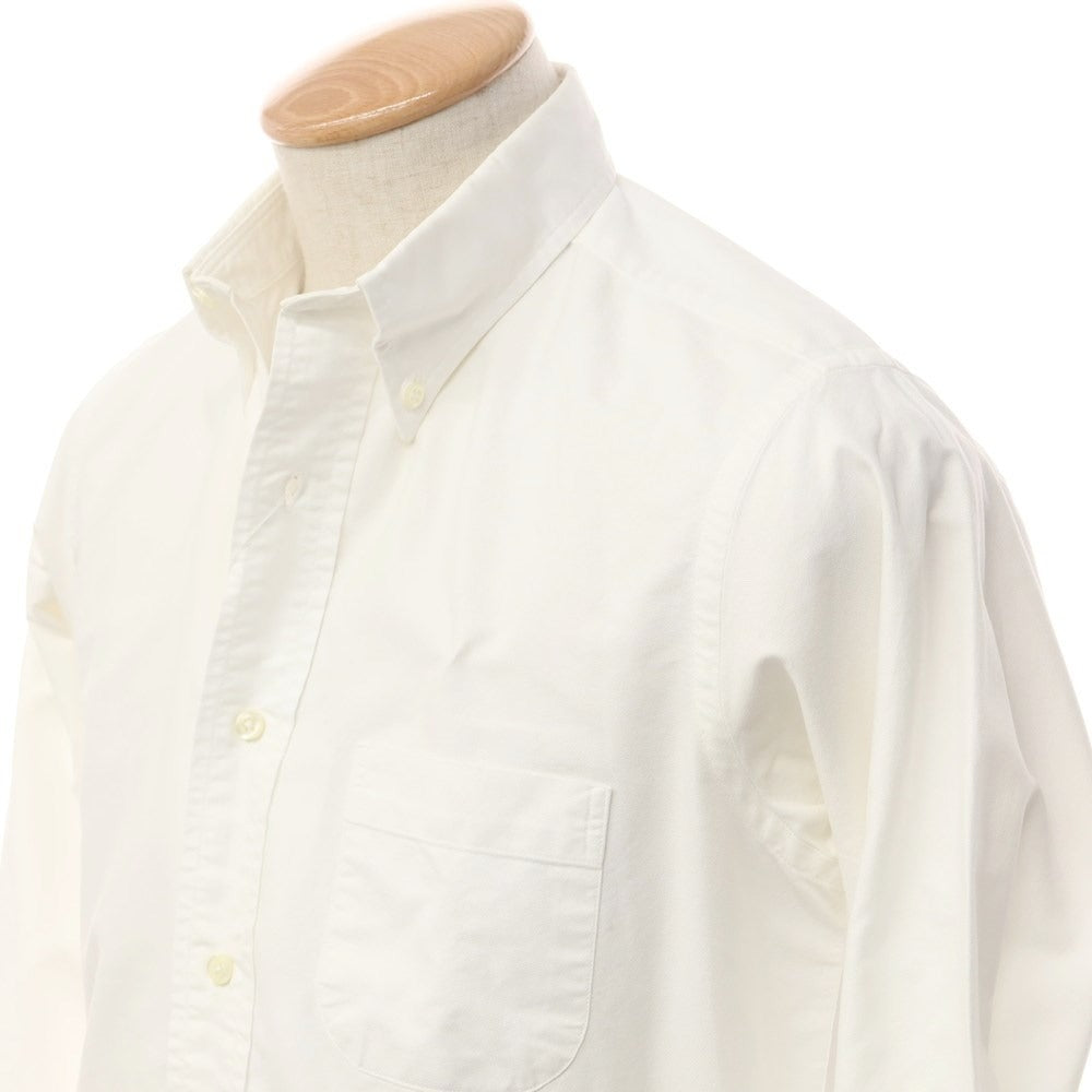 [Used] INDIVIDUALIZED SHIRTS Cotton Button-down Casual Shirt White [Size 14.5] [WHT] [S/S/A/W] [Condition Rank C] [Men&