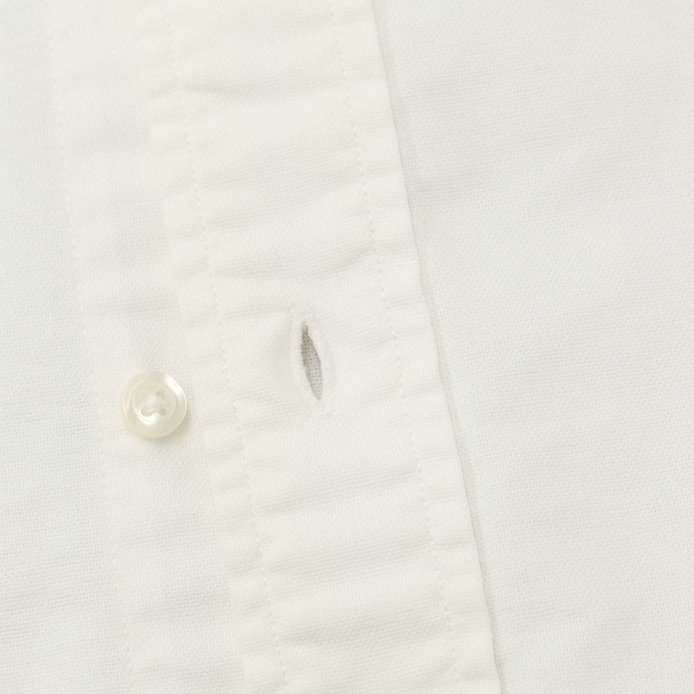 [Used] Keaton Chase Cotton Button-down Short Sleeve Shirt White [Size 15] [WHT] [S/S] [Condition Rank C] [Men&