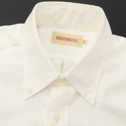 [Used] SOUTIENCOL Cotton Button-down Casual Shirt Off-white [Size 1] [WHT] [S/S/A/W] [Condition Rank B] ​​[Men&