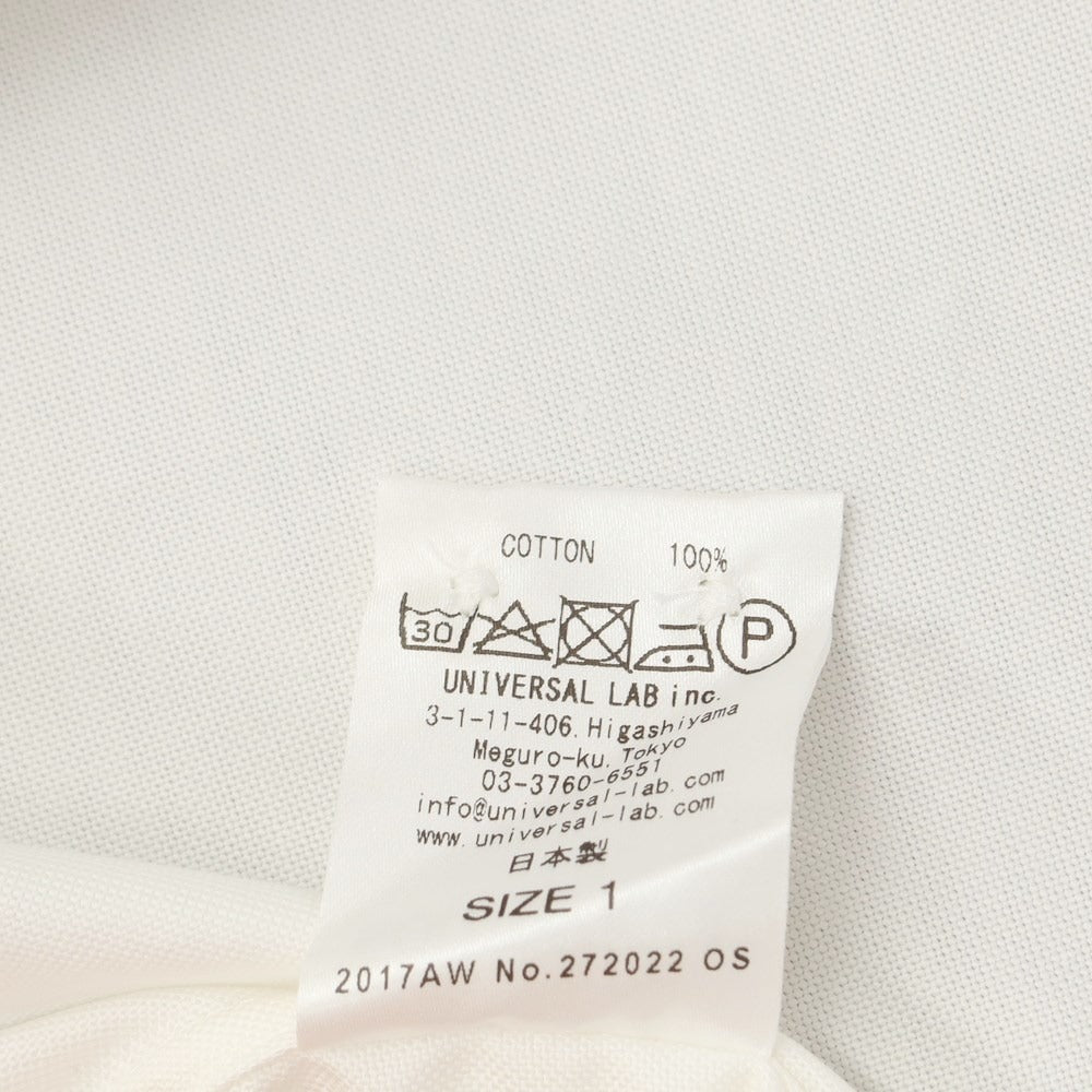 [Used] SOUTIENCOL Cotton Button-down Casual Shirt Off-white [Size 1] [WHT] [S/S/A/W] [Condition Rank B] ​​[Men&