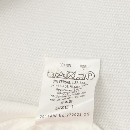 [Used] SOUTIENCOL Cotton Button-down Casual Shirt Off-white [Size 1] [WHT] [S/S/A/W] [Condition Rank B] ​​[Men&
