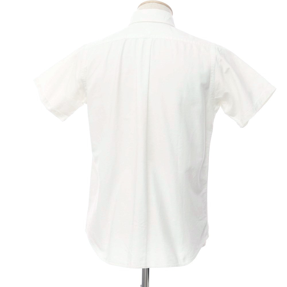 [Used] SOUTIENCOL Oxford cotton short sleeve BD shirt off white [Size 1] [WHT] [S/S] [Condition rank C] [Men&