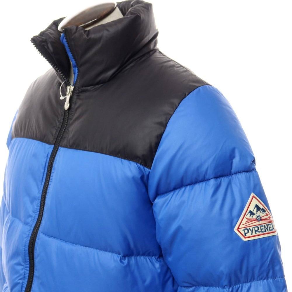 [Used] Pyrenex RADIANT nylon down jacket blouson blue x black [Size L] [BLU] [A/W] [Condition Rank A] [Men&