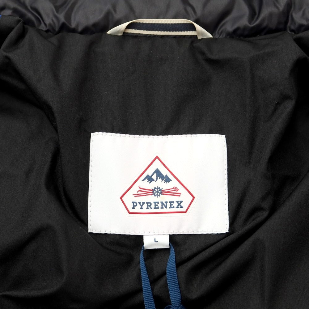 [Used] Pyrenex RADIANT nylon down jacket blouson blue x black [Size L] [BLU] [A/W] [Condition Rank A] [Men&