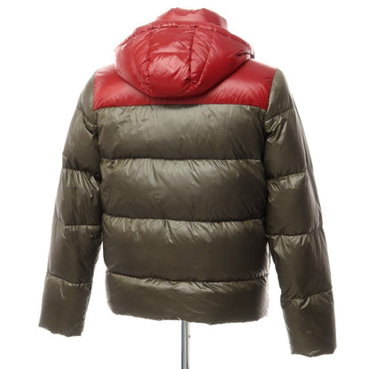 [Used] [Unused] PUNTODODICI .12 Nylon Down Jacket Olive x Red [Size 50] [KAK] [A/W] [Condition Rank S] [Men&