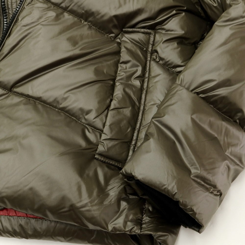 [Used] [Unused] PUNTODODICI .12 Nylon Down Jacket Olive x Red [Size 50] [KAK] [A/W] [Condition Rank S] [Men&