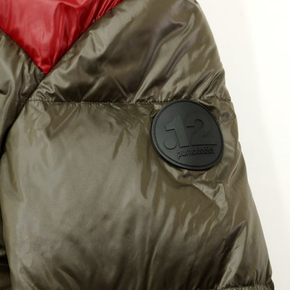 [Used] [Unused] PUNTODODICI .12 Nylon Down Jacket Olive x Red [Size 50] [KAK] [A/W] [Condition Rank S] [Men&