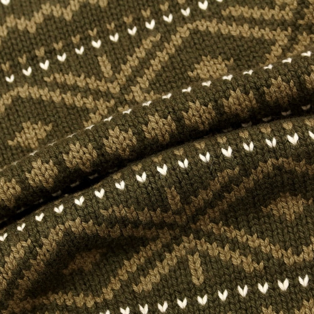 [Used] [Unused] Banana Republic Cotton Nylon Wool Crew Neck Knit, Olive [Size L] [KAK] [A/W] [Condition Rank S] [Men&