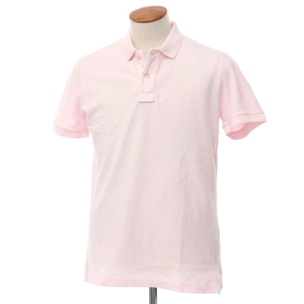 [Used] eleventy cotton short sleeve polo shirt light pink [size M] [PNK] [S/S] [condition rank B] ​​[men&