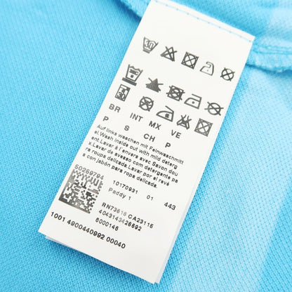 [Used] HUGO BOSS Cotton Polyester Short Sleeve Polo Shirt Light Blue [Size S] [BLU] [S/S] [Condition Rank A] [Men&