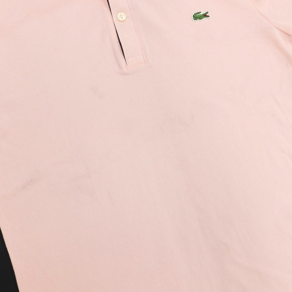 [Used] LACOSTE Cotton Pique Short Sleeve Polo Shirt Pink [Size 4] [PNK] [S/S] [Condition Rank C] [Men&