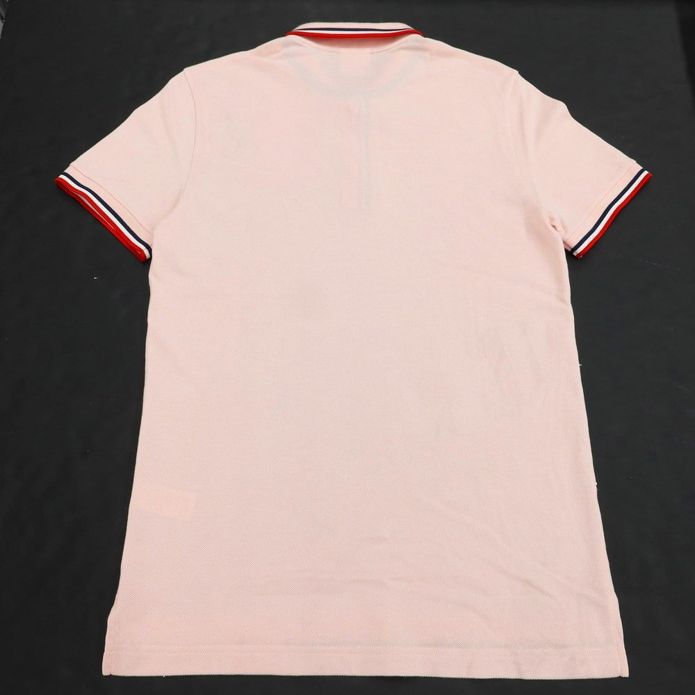 [Used] LACOSTE Cotton Pique Short Sleeve Polo Shirt Pink [Size 4] [PNK] [S/S] [Condition Rank C] [Men&