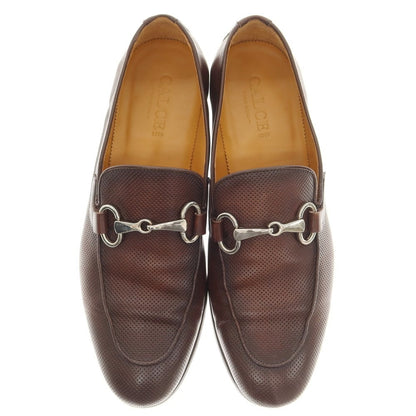 [Used] CALCE Perforated Leather Bit Loafers Dark Brown [Size 43] [BRW] [S/S/A/W] [Condition Rank B] ​​[Men&