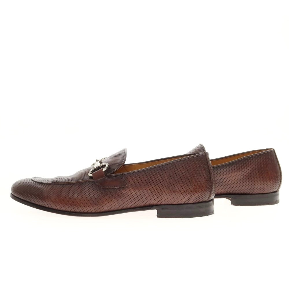 [Used] CALCE Perforated Leather Bit Loafers Dark Brown [Size 43] [BRW] [S/S/A/W] [Condition Rank B] ​​[Men&