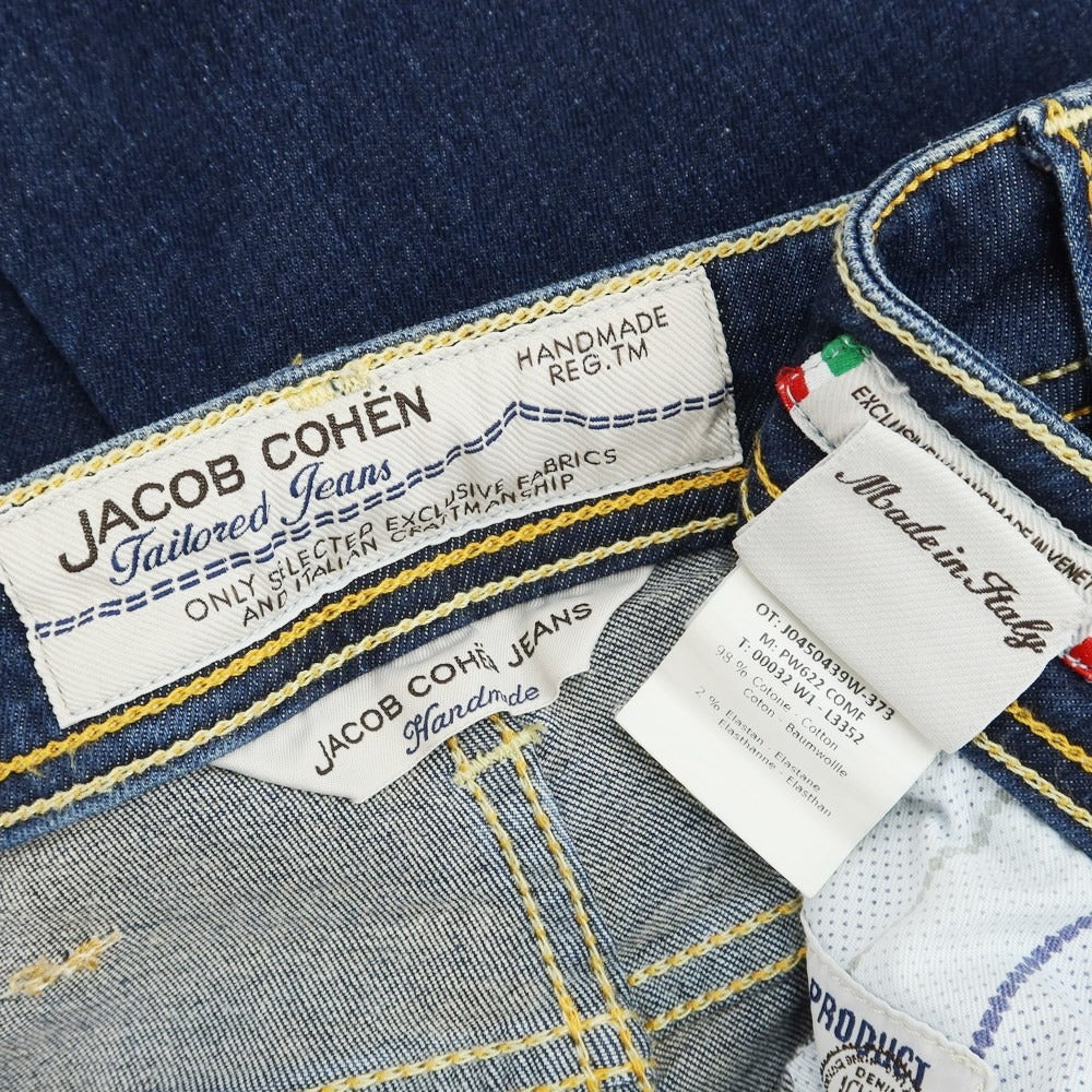 [Used] JACOB COHEN PW622 Stretch Denim Pants Jeans Navy [Size 30] [NVY] [S/S/A/W] [Condition Rank B] ​​[Men&