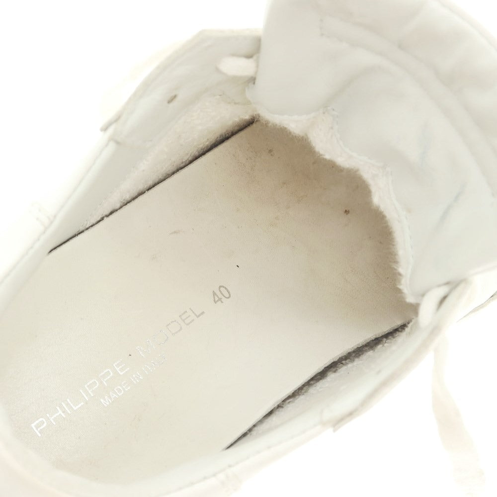 [Used] Philippe Model PHILIPPE MODEL Sneakers White [Size 40] [WHT] [S/S/A/W] [Condition Rank C] [Men&