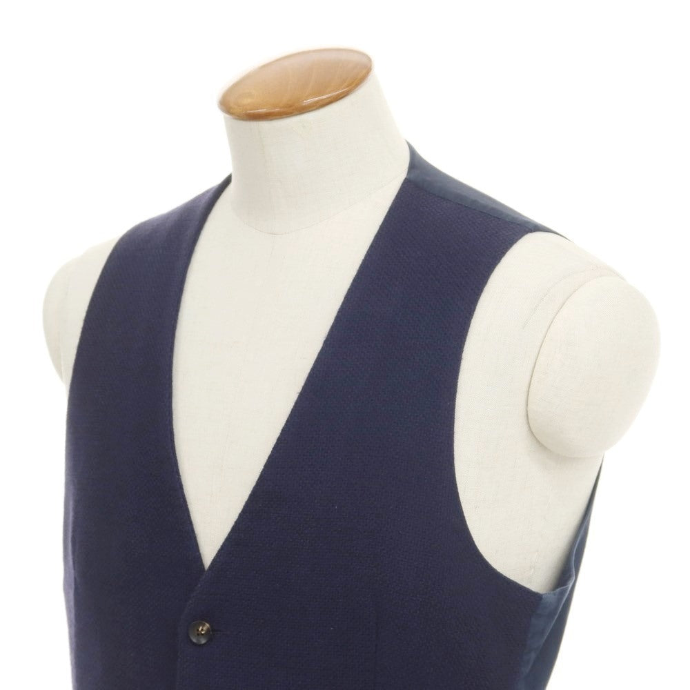 [Used] LARDINI Wool Gilet Vest Navy [Size 48] [NVY] [A/W] [Condition Rank C] [Men&