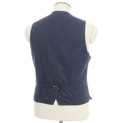 [Used] LARDINI Wool Gilet Vest Navy [Size 48] [NVY] [A/W] [Condition Rank C] [Men&