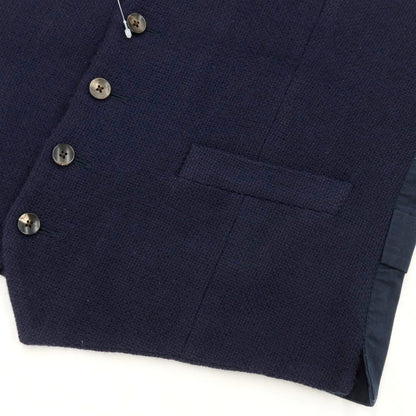 [Used] LARDINI Wool Gilet Vest Navy [Size 48] [NVY] [A/W] [Condition Rank C] [Men&