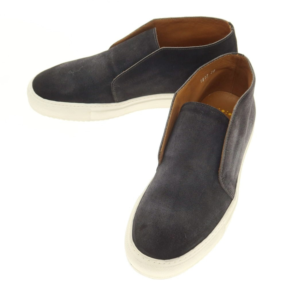 【中古】デュカルス DOUCALS スエード スリッポンスニーカー ダークグレー【サイズ39】【GRY】【S/S/A/W】【状態ランクC】【メンズ】【769096】
