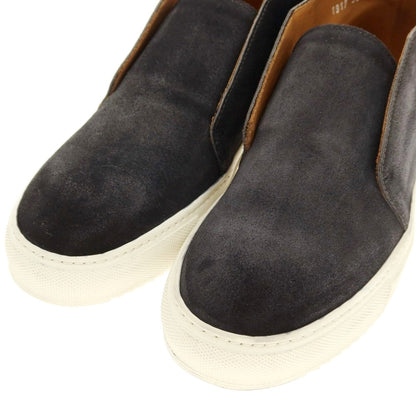 【中古】デュカルス DOUCALS スエード スリッポンスニーカー ダークグレー【サイズ39】【GRY】【S/S/A/W】【状態ランクC】【メンズ】【769096】