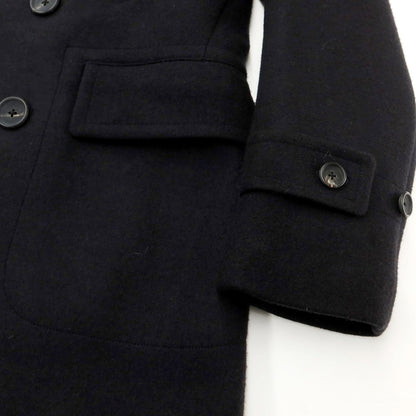 [Used] Hevo Melton Wool Double Breasted Coat Black [Size 44] [BLK] [A/W] [Condition Rank B] ​​[Men&