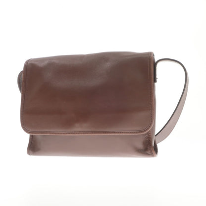 [Used] SOMES SADDLE Leather Shoulder Bag Brown [W29.5xH21.5xD5] [BRW] [S/S/A/W] [Condition Rank C] [Men&