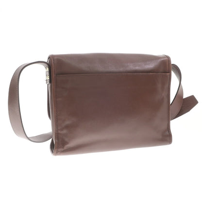[Used] SOMES SADDLE Leather Shoulder Bag Brown [W29.5xH21.5xD5] [BRW] [S/S/A/W] [Condition Rank C] [Men&